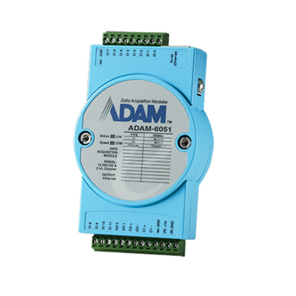 Advantech 16-Ch Isolated Di/O W/Counter Module ADAM-6051-D